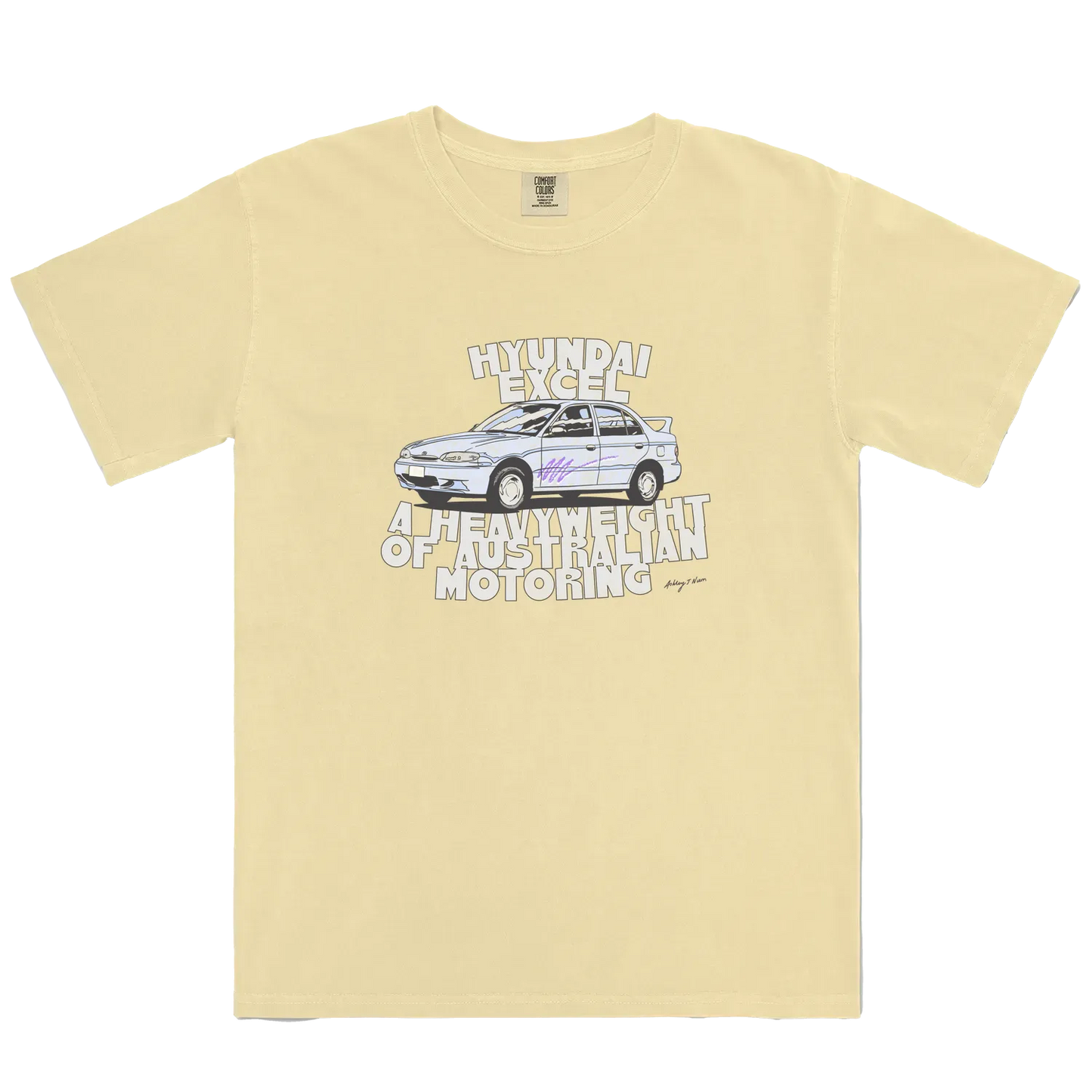 Butter front flat lay