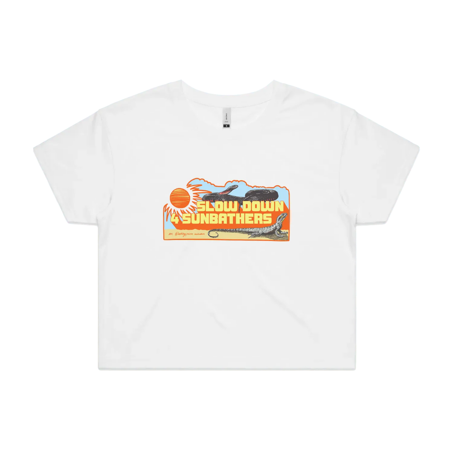 White front flat lay