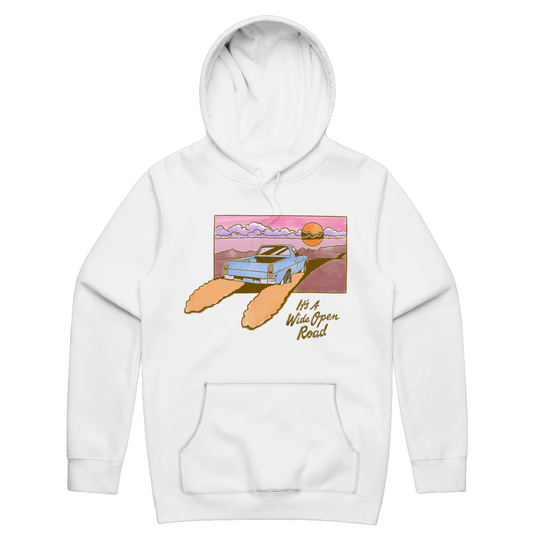 Wide Open Road Unisex Hoodie