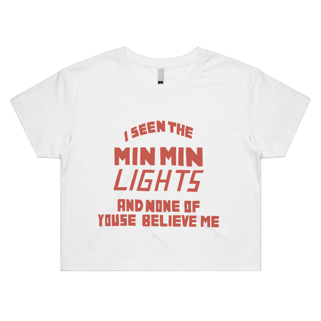 Min Min Red - Womens Crop