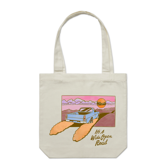 Wide Open Road - Tote Bag