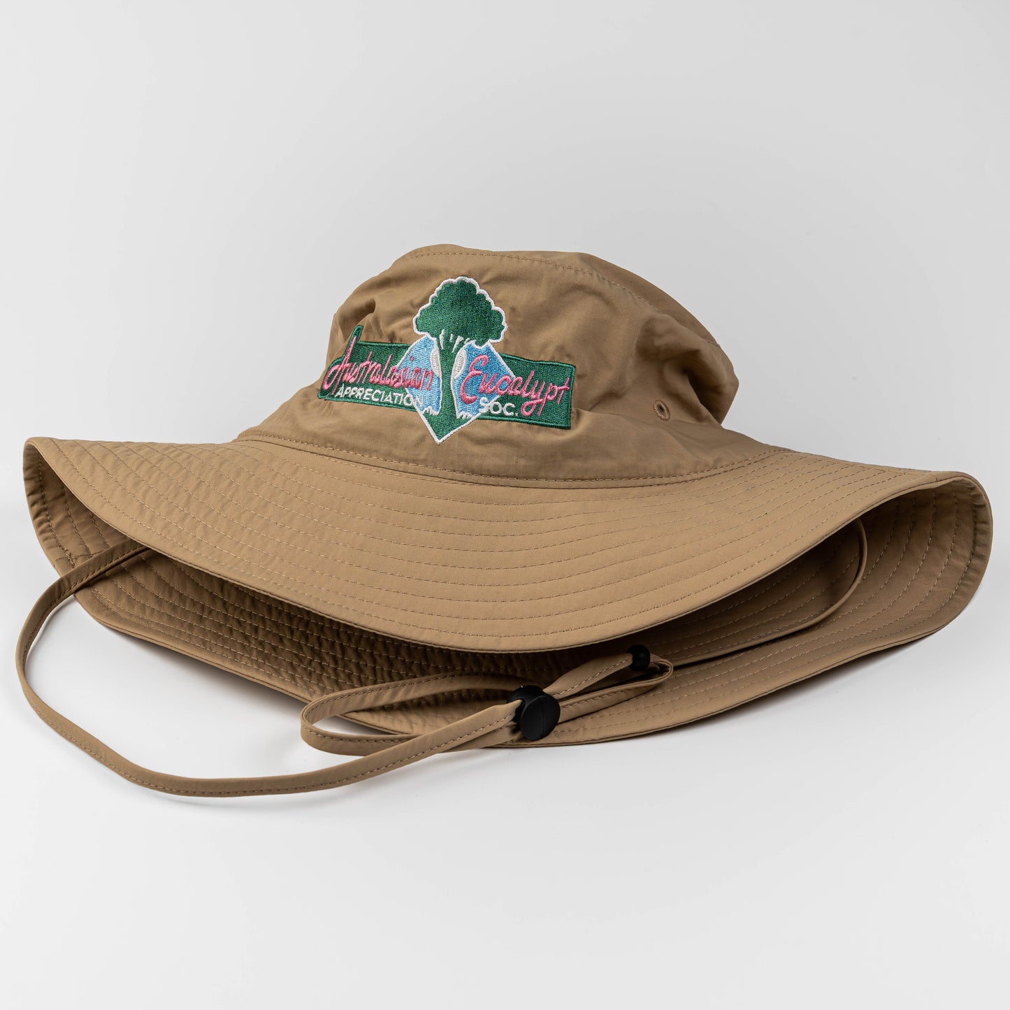 Australasian Eucalypt Society Broad Brim Nylon Khaki