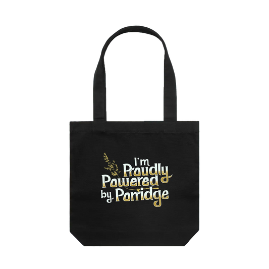 Black front flat lay