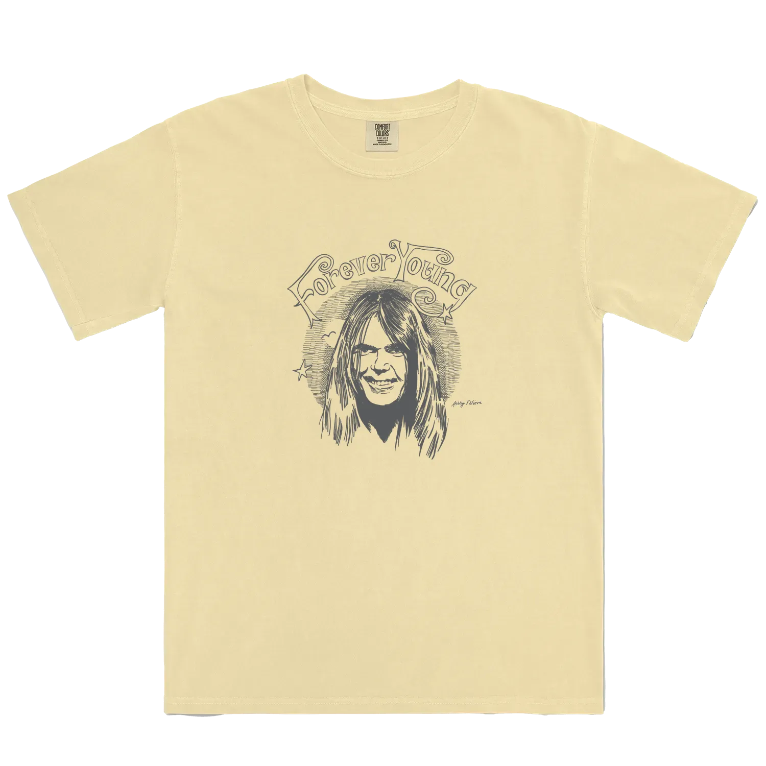 Butter front flat lay