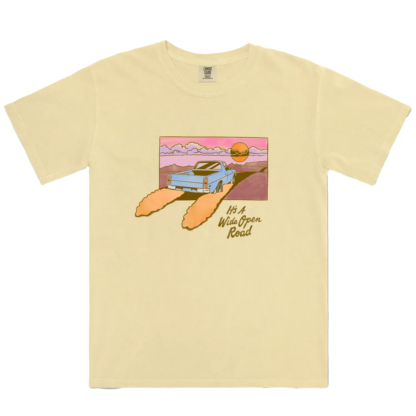 Butter front flat lay