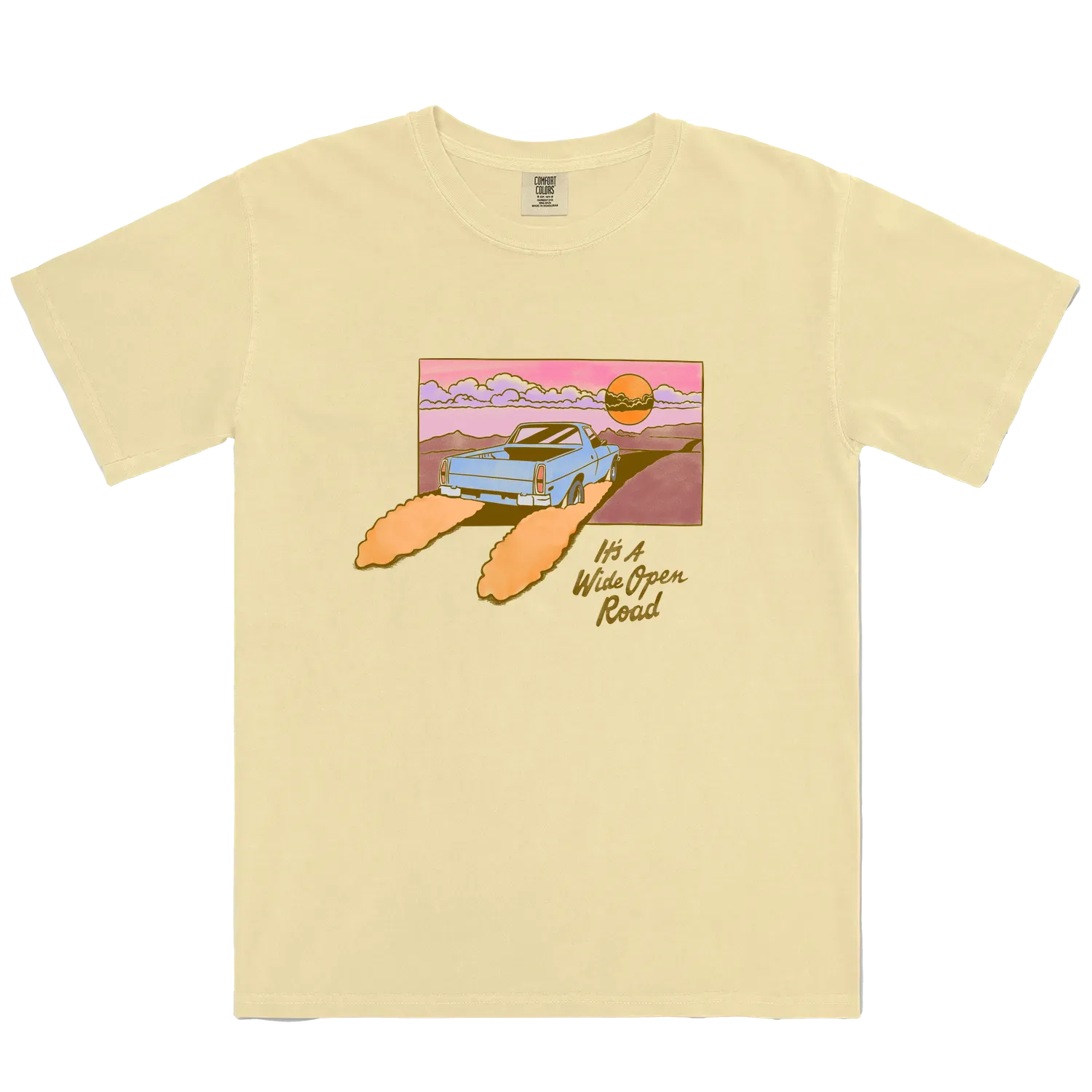 Butter front flat lay