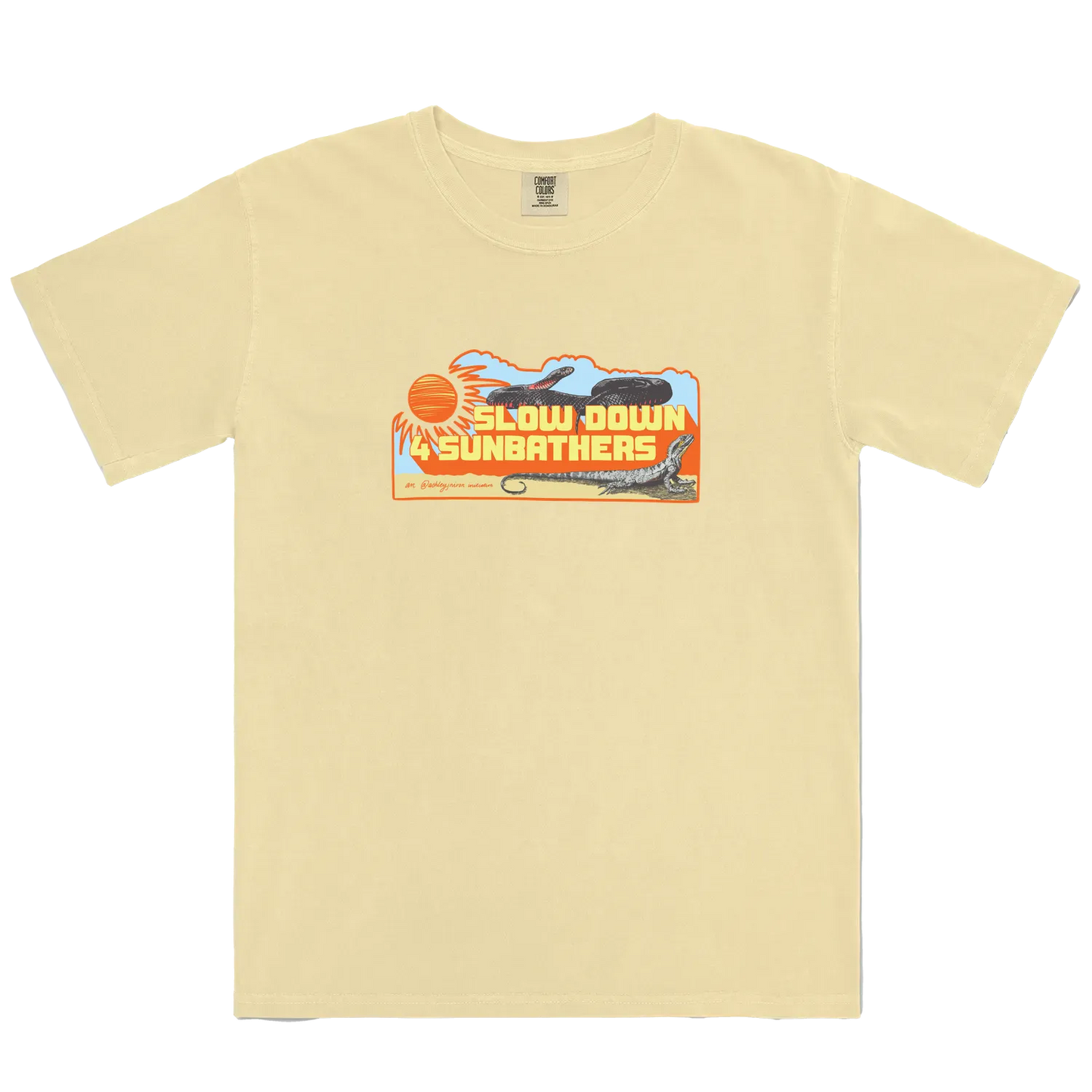 Butter front flat lay