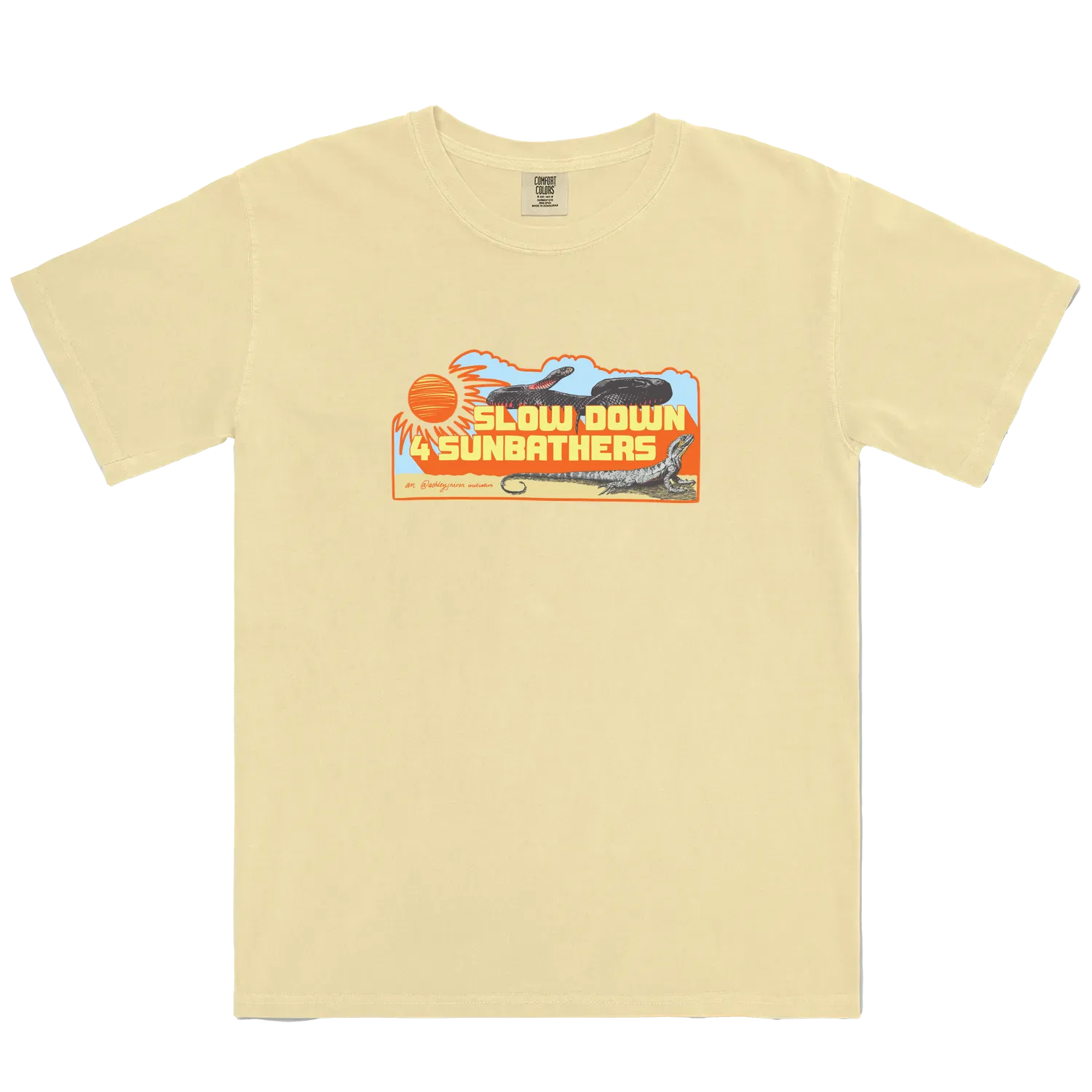 Butter front flat lay