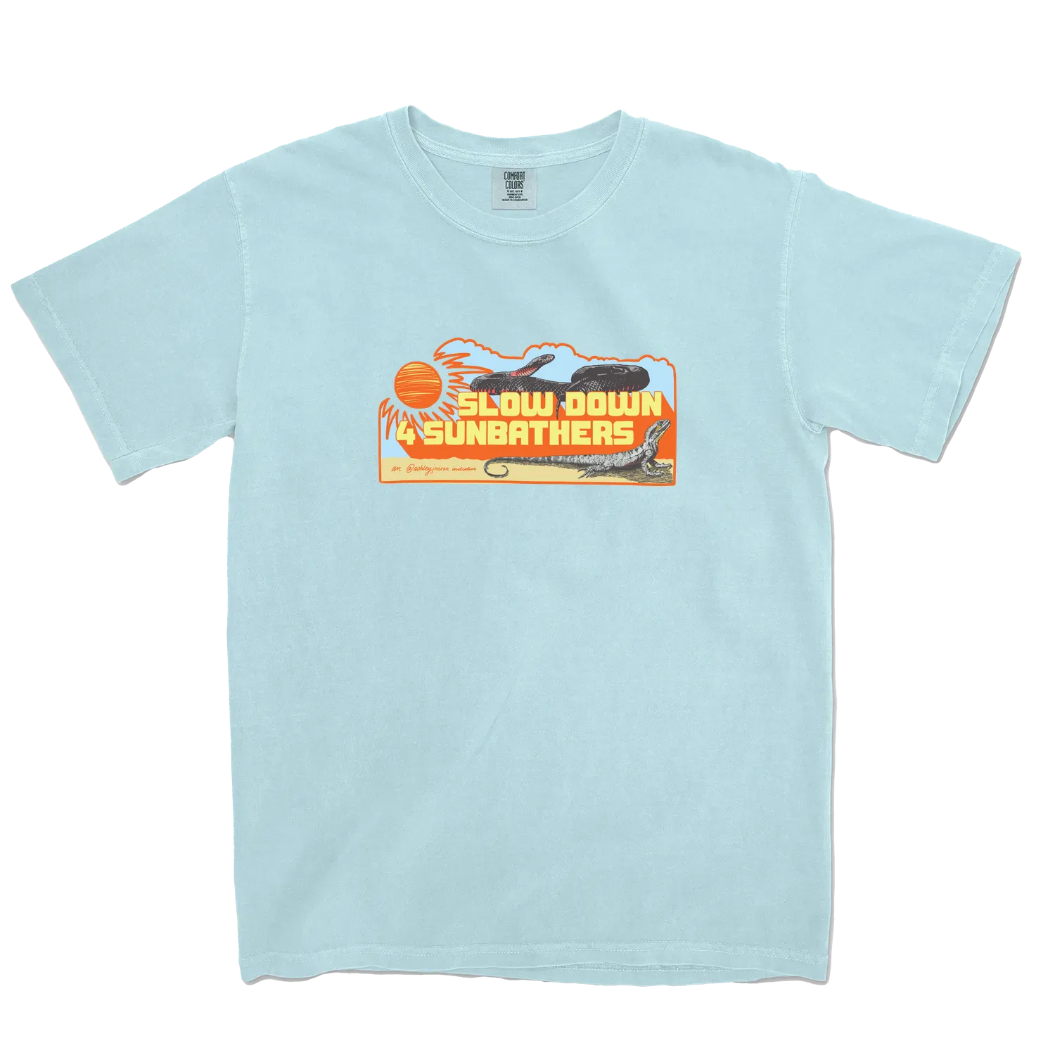 Chambray front flat lay