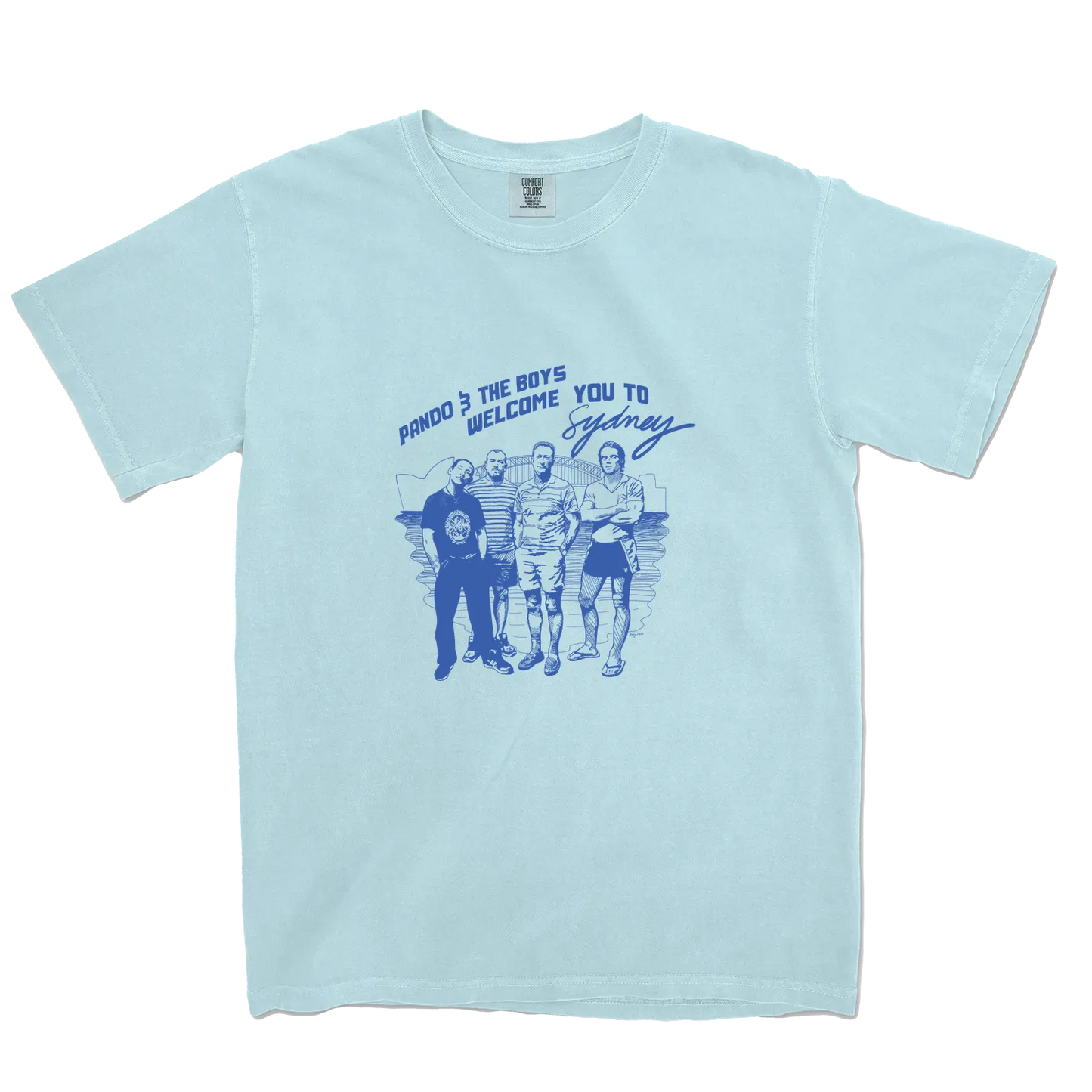 Chambray front flat lay