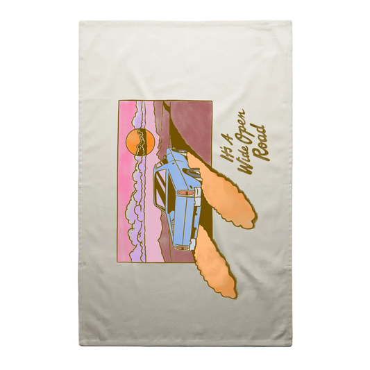 Cream front flat lay
