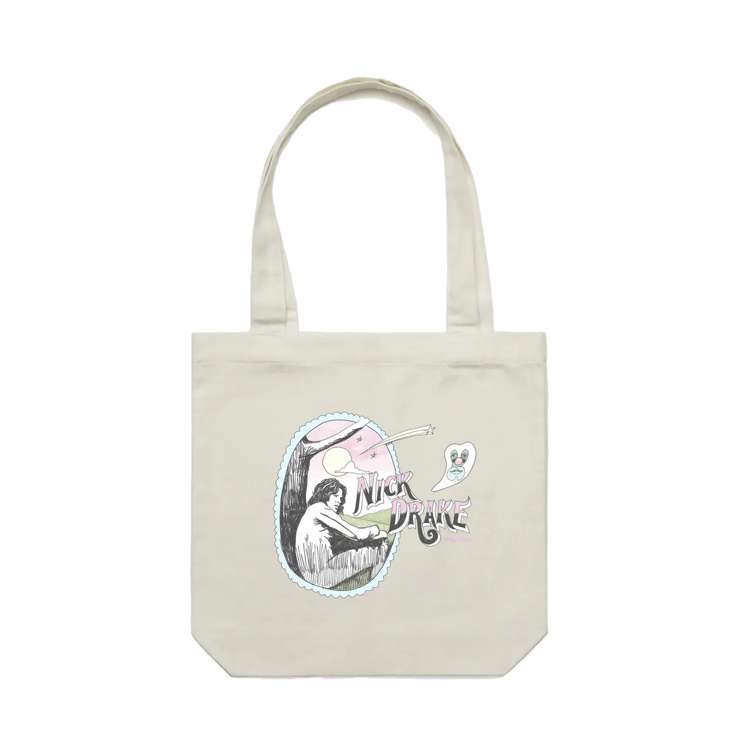 Cream front flat lay