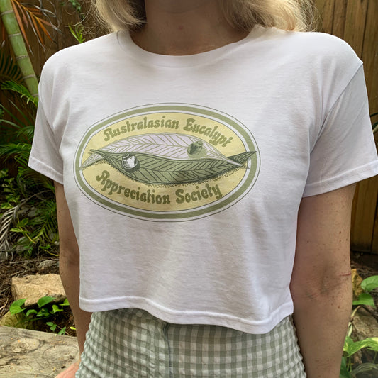 Eucalypt Yin Yang Crop Tee