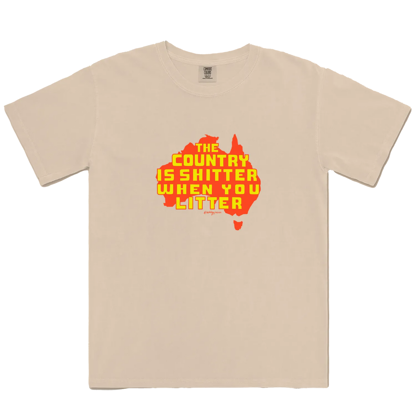 Ivory front flat lay