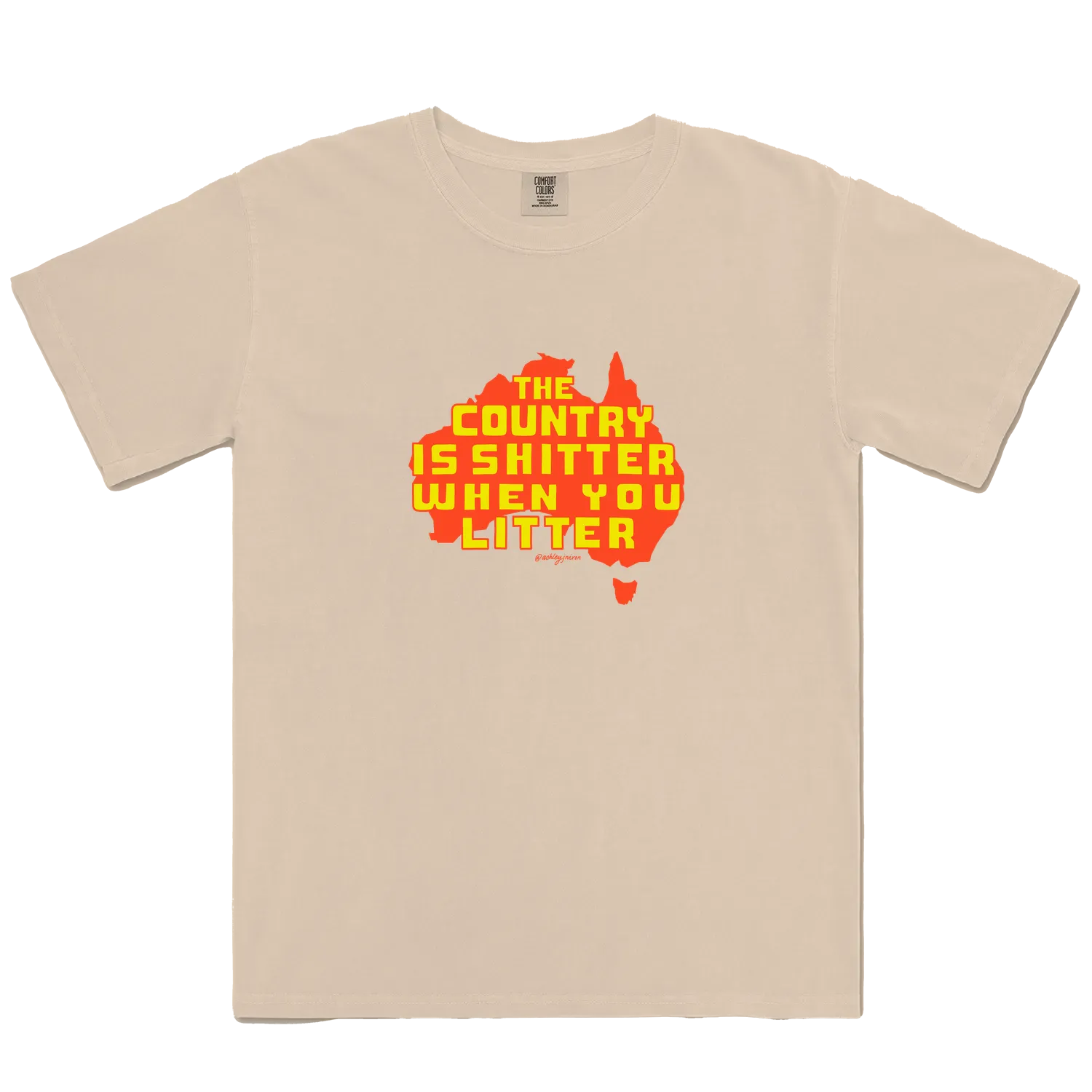 Ivory front flat lay