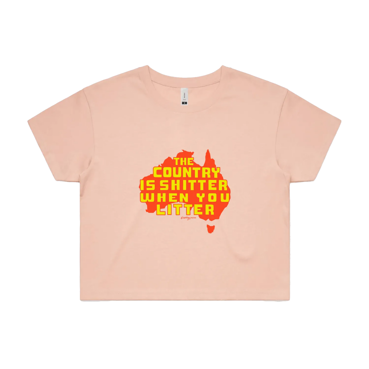 Pale Pink front flat lay