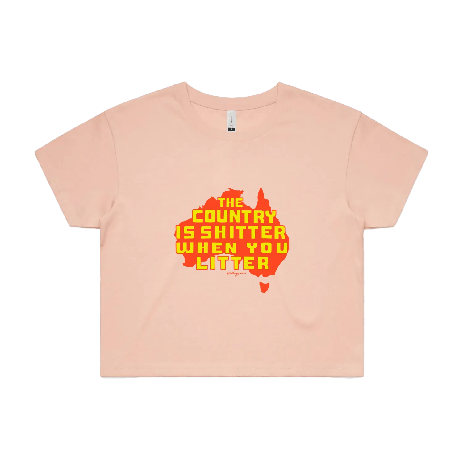 Pale Pink front flat lay