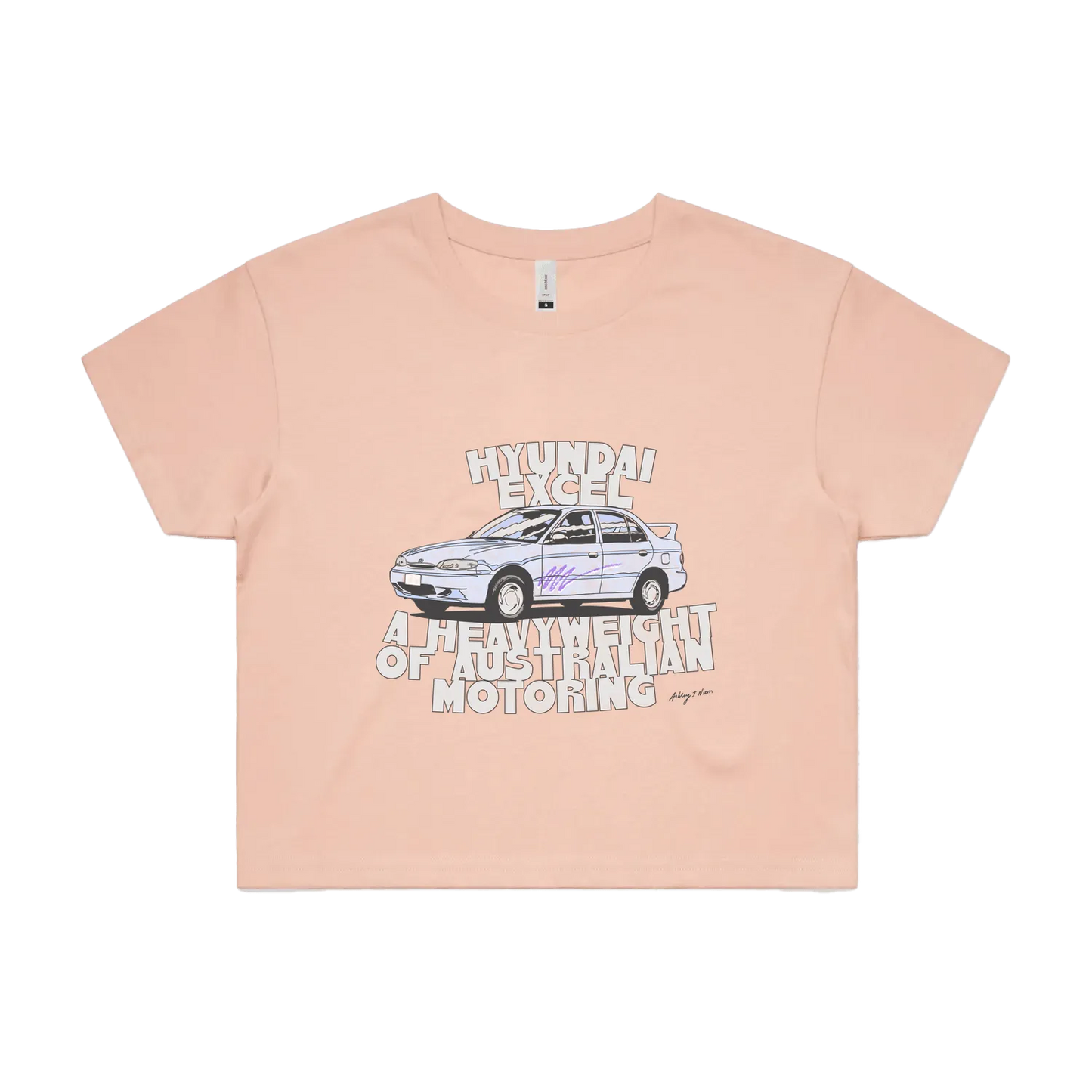 Pale Pink front flat lay