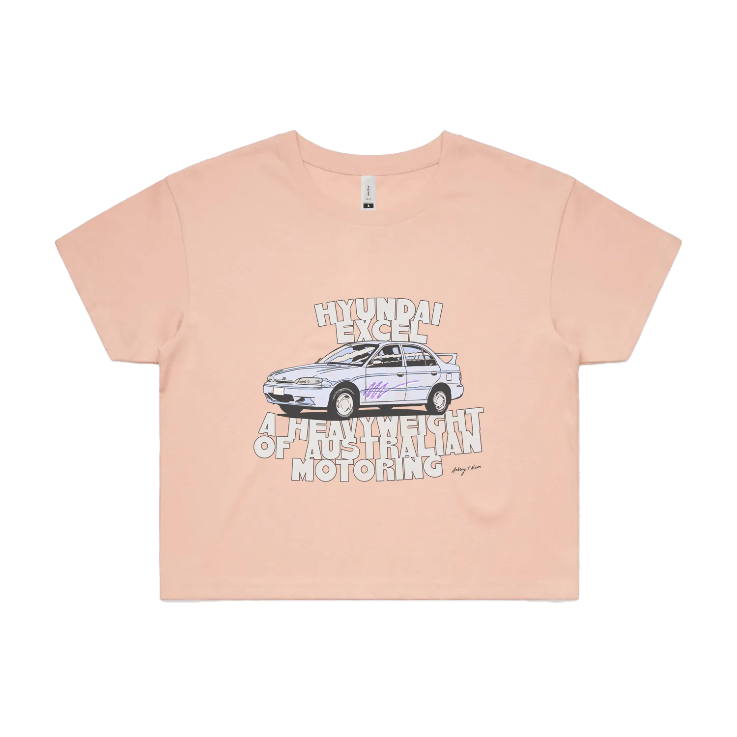 Pale Pink front flat lay