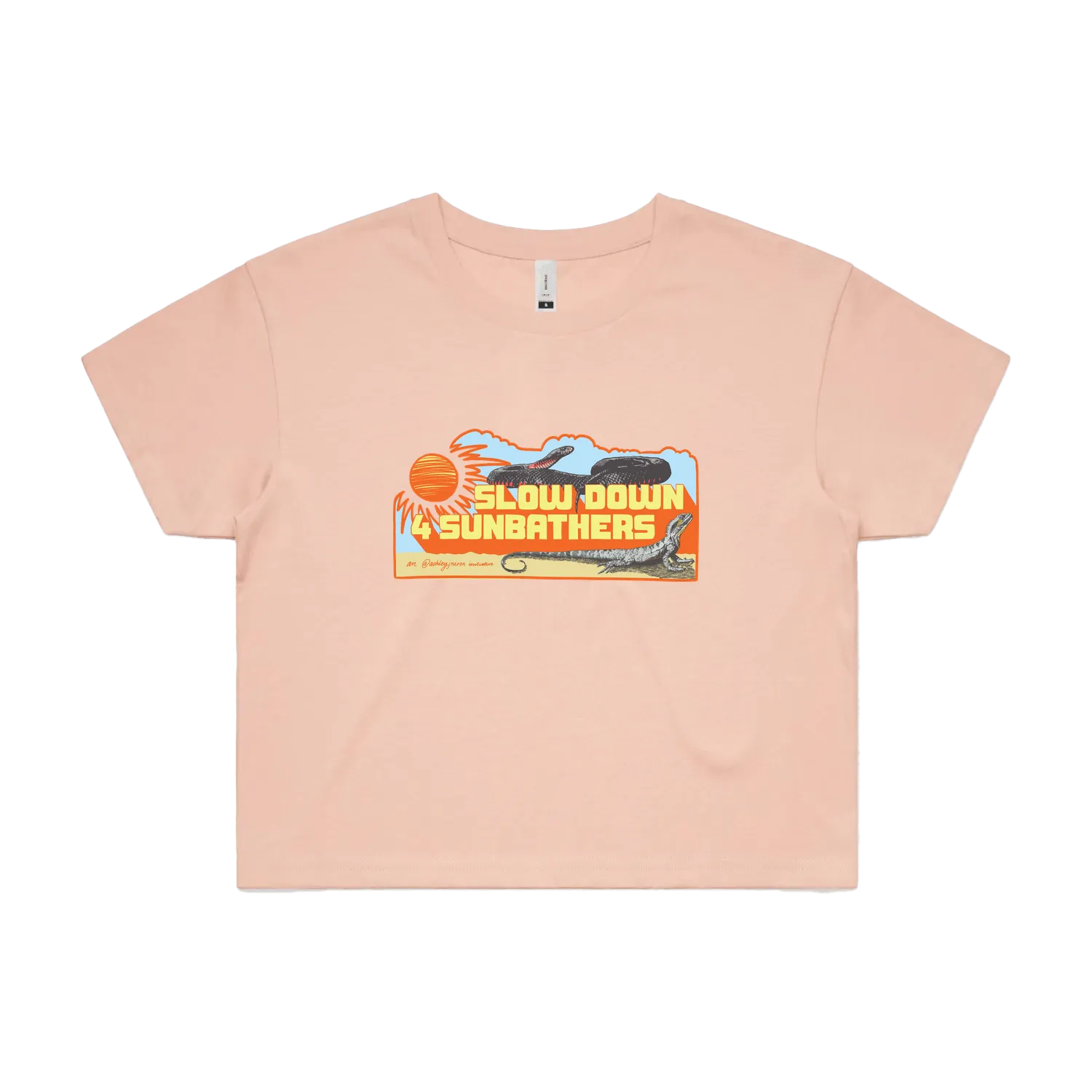 Pale Pink front flat lay