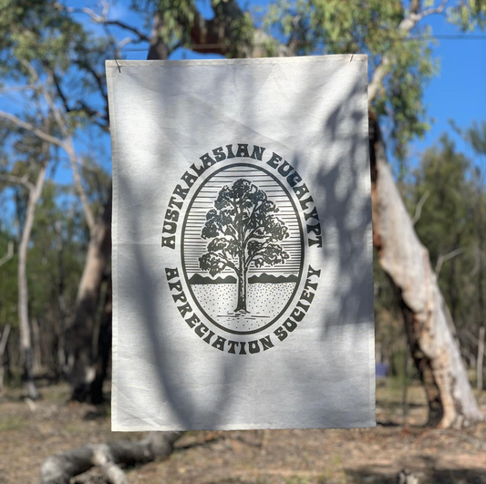 Australasian Eucalypt Appreciation Society Retro Tea Towel