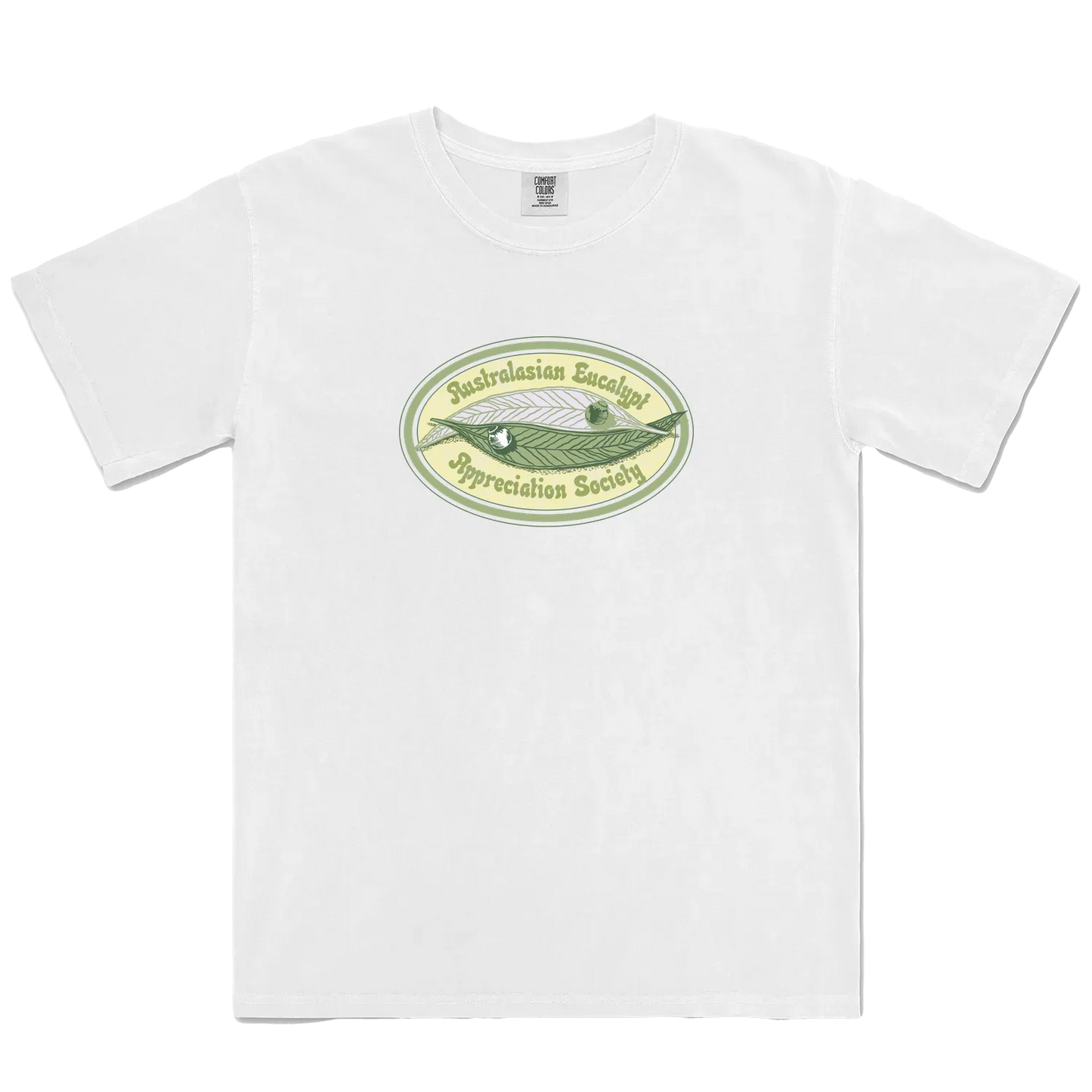 White front flat lay