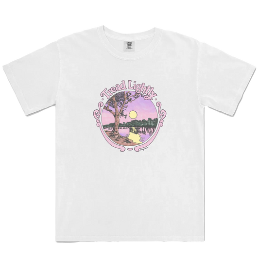 White front flat lay