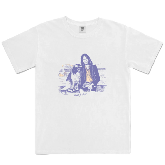 White front flat lay