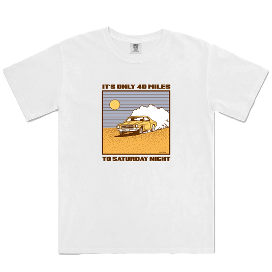 White front flat lay