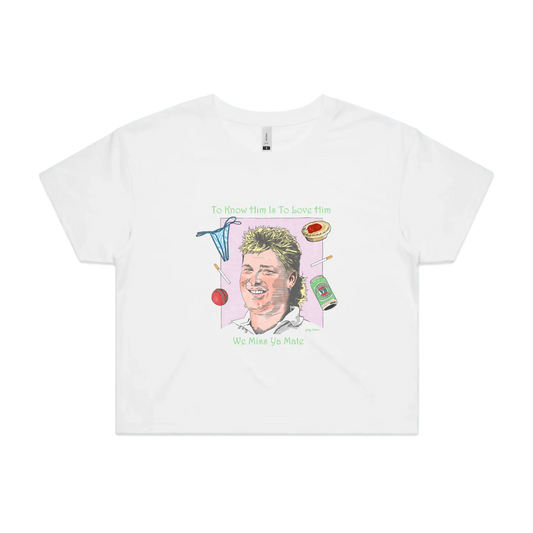 White front flat lay