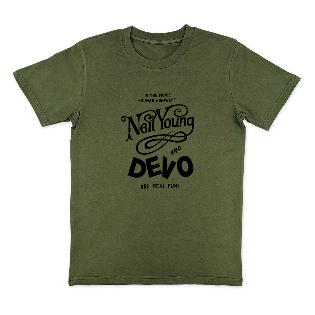 Neil Young & DEVO Khaki