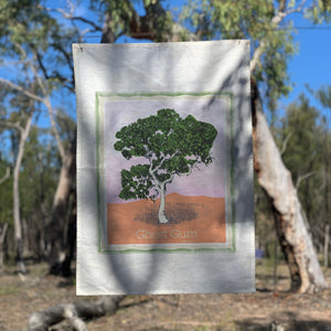 Ghost Gum Tea Towel